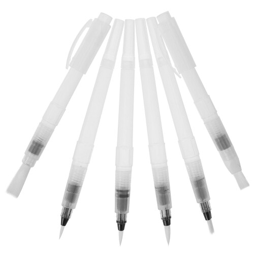 30Pièces Stylos Pinceaux Aquarelle Transparents Pour 1