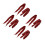 4Pièces Accessoires Pirate Femme Polyester Pour Halloween 8