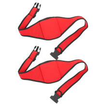 4Pièces Sac Microphone Ceinture Rouge Confortable Pochette Sport