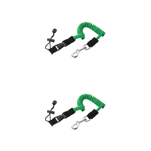 2Pièces Accessoire Canoë Vert Élastique Avec Boucle 1