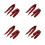 4Pièces Accessoires Pirate Femme Polyester Pour Halloween 5