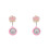 2Pièces Étirable Infirmière Silicone Rose Cartoon 2