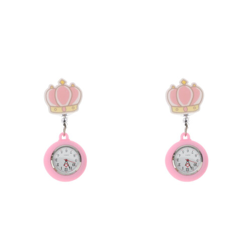 2Pièces Étirable Infirmière Silicone Rose Cartoon 1