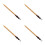 4Pièces Plumes Bambou Art Et Pratique Multi Couleurs 5