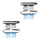 4Ensembles Drainage Mamelon Mesh Noir Portable Confortable Durable 3