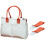 2Pièces À Main Maman Beige Polyester Range Accessoires Bébé 7