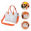 2Pièces À Main Maman Beige Polyester Range Accessoires Bébé 6
