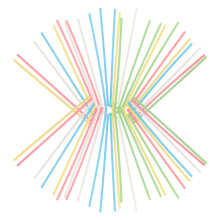 500Pièces Sticks En Papier Colorés Bâtons À Bonbons Pour