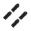 4Pièces Support Mural Polyvalent Pour Outils De En Acier Noir 6