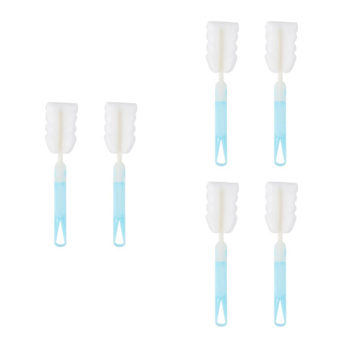 6Pièces Brosses Bébé Avec Éponge Douce Pour Nettoyage 1