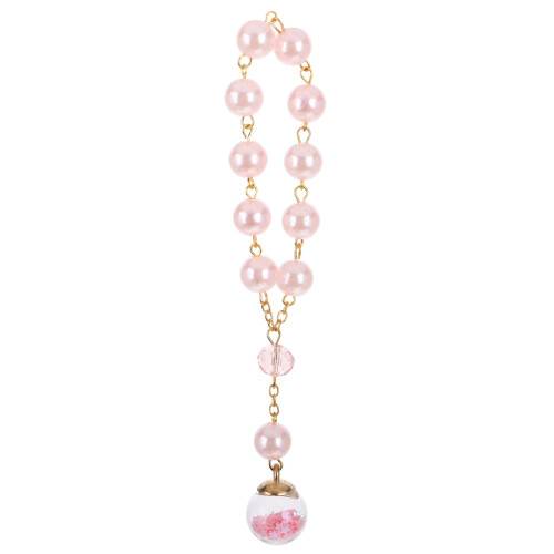 3Pièces Accessoires Intérieur Rose Alliage Perles Charm Étoile