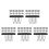 100Pièces Mini Clips Métalliques Pour Couture Et Extensions 5