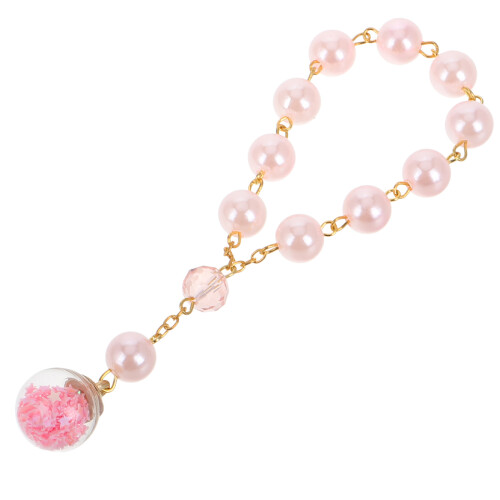 3Pièces Accessoires Intérieur Rose Alliage Perles Charm Étoile 1