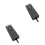 2Pièces Hub LED Argb Contrôleur Boîtier Pièce Commande Manuelle Noir 8