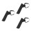 3Pièces Ceinture Flèches Oxford Durable Noir Pour Archers 5