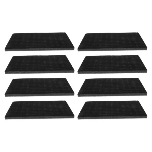 16Pièces Inserts Organisateurs En Mousse Noir Pour Présentation