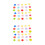 2Pièces Perles De Rayon Multicolores En Caoutchouc Tpr Lumineuses 4