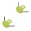2Pièces Hen Protector Vert, Élastique Pour Poules 8
