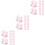 144Pièces Décor Rose À Bascule Pour Baby Shower 7