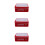 3Pièces Boîtes Saint-Valentin Métalliques Rouge Rangement 4
