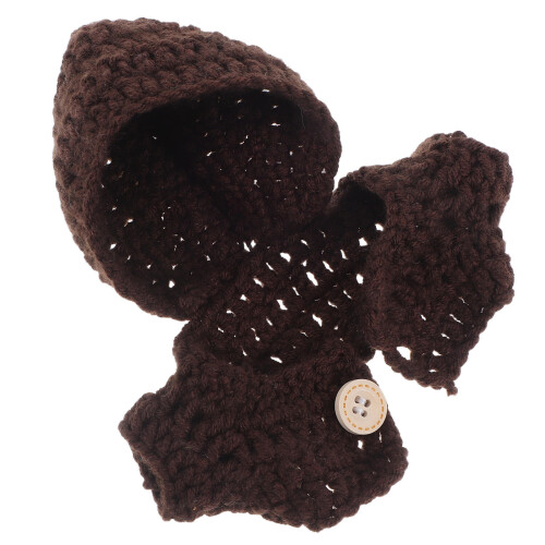 4Pièces Combinaisons Douces Café Pour Poupées Accessoires Jeu Et Décor