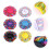 12Pièces Bonnet Satiné Large Bord Élastique Confortable Pour 9