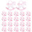 144Pièces Décor Rose À Bascule Pour Baby Shower 2