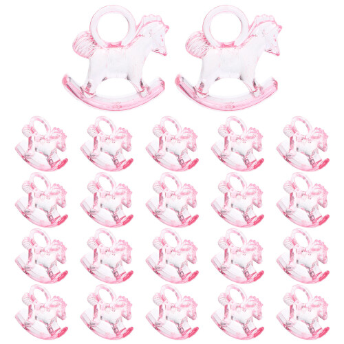 144Pièces Décor Rose À Bascule Pour Baby Shower 1