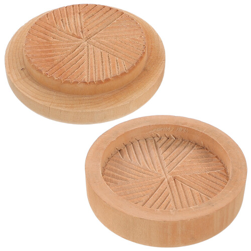 4Pièces Manual Bois Clair Idéal Pour Blé Cuisine Maison