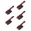 5Pièces Entretien Table Pool Bois Poils PVC 7
