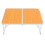 2Pièces Table De Camping Portable En Aluminium Table De Lit Résistante 1