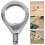 8Pièces Support Clignotant Aluminium Monture Fourche Argent 10