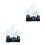 2Pièces Décoration Aquarium Anémones Silicone Aspect Naturel 9