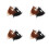 8Pièces Barbes Et Moustaches Costume Polyester Couleurs Mix 5