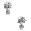 2Pièces Pendentif Argent S925 Bijou Bracelet Durable 7