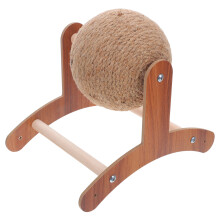 2Pièces Griffoir Sisal Naturel Bois Design Pour Chat