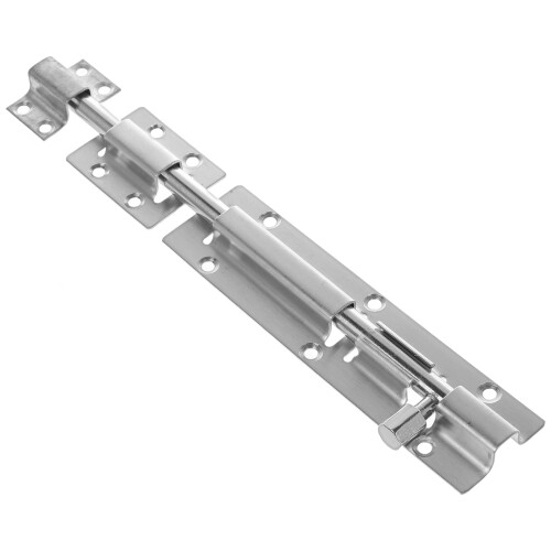 3Pcs Silver Stainless Steel Slide Bolt Latch Home Door Security Lock 1