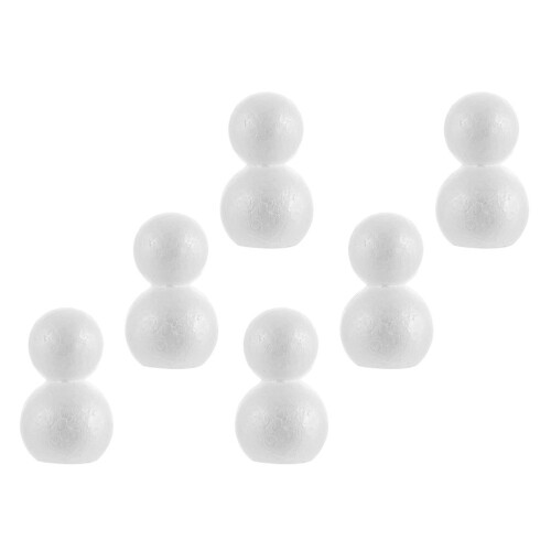 30Pièces Boules DIY En Mousse Matériel Noël