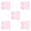 175Pièces Films Autocollants Rose Pet Pour Correction Décor 7