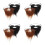 8Pièces Barbes Et Moustaches Costume Polyester Couleurs Mix 6