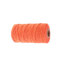 2Pièces Ficelle Coton Tressée Orange DIY Mur Décor