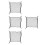 4Pièces Filet De Rangement Noir Pour Pliable Usage Extérieur 7