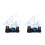 2Pièces Décoration Aquarium Anémones Silicone Aspect Naturel 3
