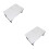 2Pièces Table Camping Aluminium Solide Facile À Transporter 10