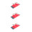 3Pièces Rampe Enfant Plastique Mini Skateboard Doigts 7