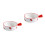 2Pièces Bols Céramique Alimentaire Maison Style 10