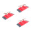 3Pièces Rampe Enfant Plastique Mini Skateboard Doigts 8
