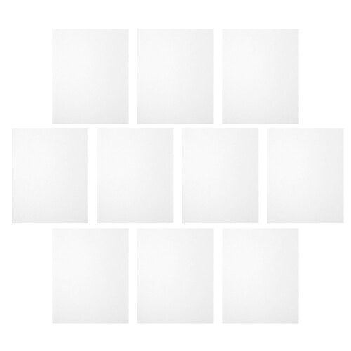 40Pcs Clear PVC Stencil Sheets for Crafts 3D Drawing and Art Use 1
