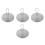 4Pièces Plaque Diffuseur Cuisine Compatible Induction Cuisinière 8