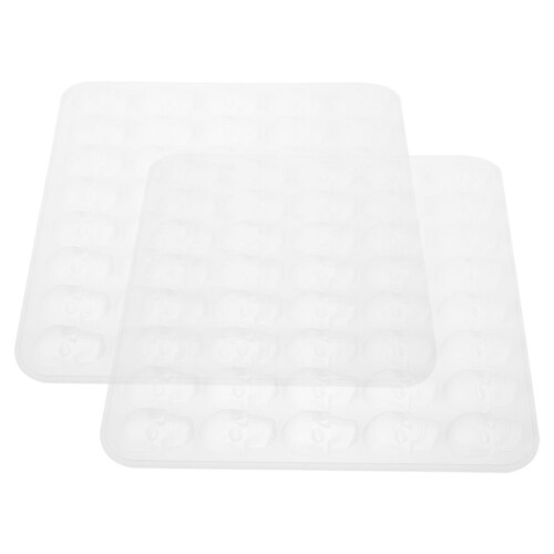 4Pièces Moules Halloween Silicone Crâne Pour 2
